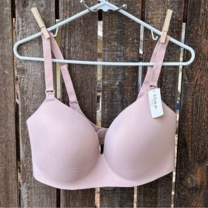 Soma Enbliss Nursing Wireless Bra NWT In Adobe Rose Sz 40DD